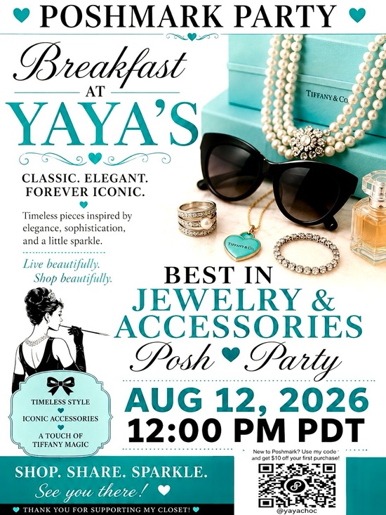 ALL Jewelry - 💎 Best in Jewelry & Accessories Posh Party on Aug 12, 2026 12:00 PM PDT